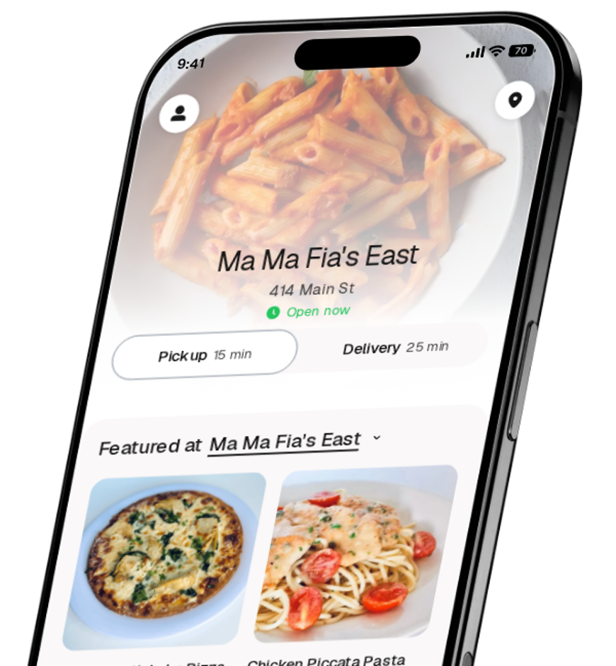 Ma Ma Fia's East app preview