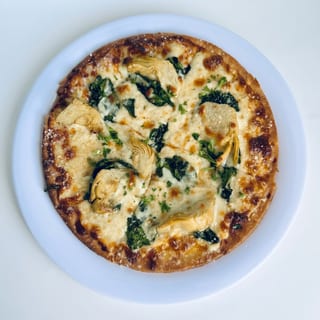 Spinach Artichoke Pizza