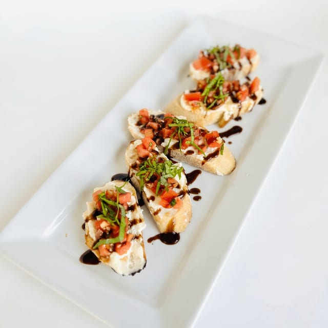 Bruschetta.